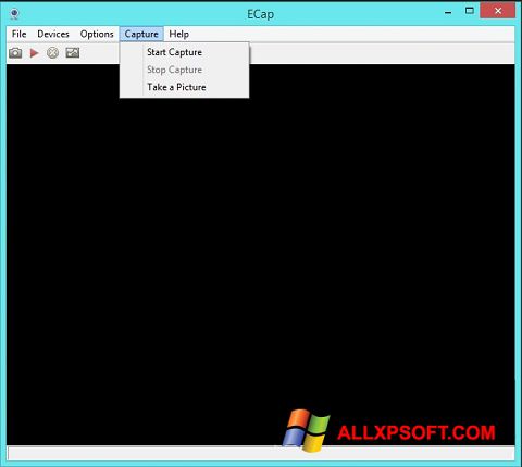 Screenshot ECap für Windows XP