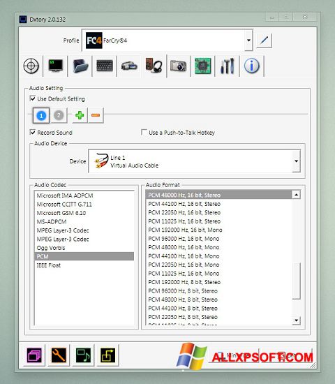 Screenshot Dxtory für Windows XP