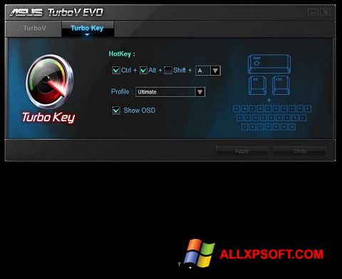 Screenshot TurboV EVO für Windows XP