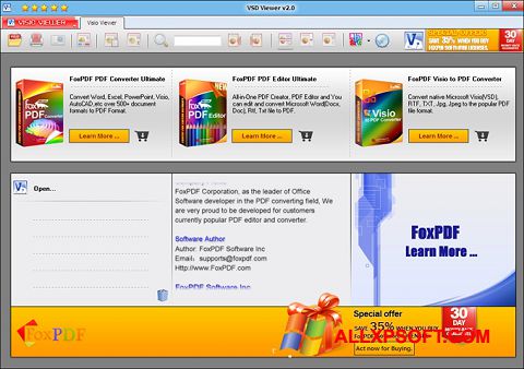 Screenshot VSD Viewer für Windows XP