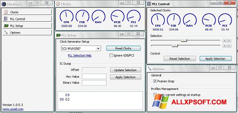 Screenshot ClockGen für Windows XP