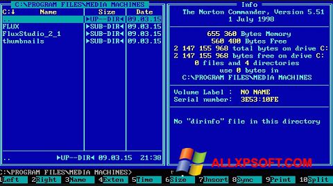 Screenshot Norton Commander für Windows XP