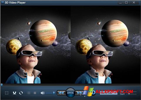 Screenshot 3D Video Player für Windows XP