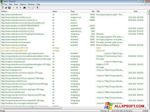 Screenshot Xenu für Windows XP