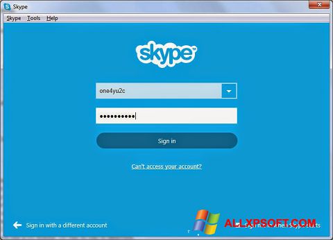 Screenshot Skype Setup Full für Windows XP