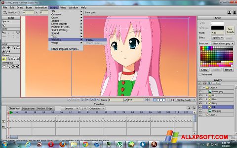 Screenshot Anime Studio für Windows XP