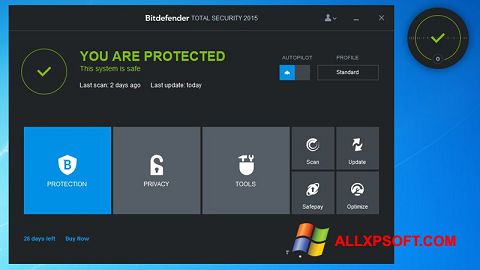 Screenshot Bitdefender für Windows XP