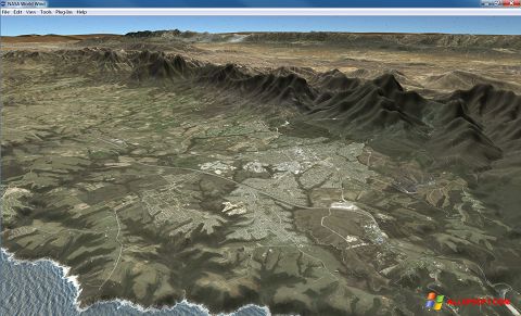 Screenshot NASA World Wind für Windows XP
