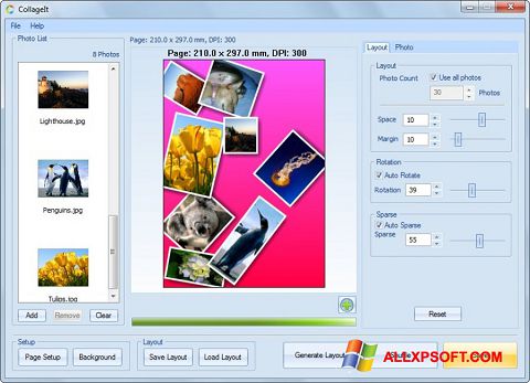 Screenshot CollageIt für Windows XP
