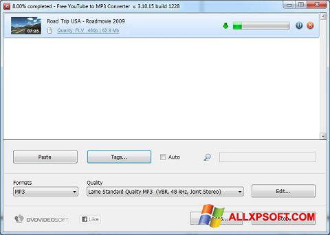 Screenshot Free YouTube to MP3 Converter für Windows XP