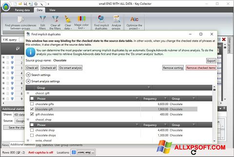 Screenshot Key Collector für Windows XP