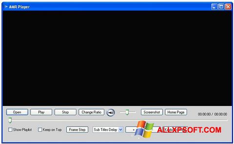 Screenshot AMR Player für Windows XP