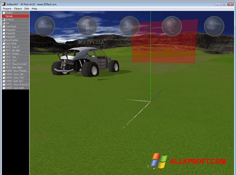 Screenshot 3D Rad für Windows XP