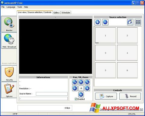 Screenshot webcamXP für Windows XP