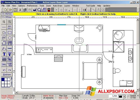 Screenshot Home Plan Pro für Windows XP