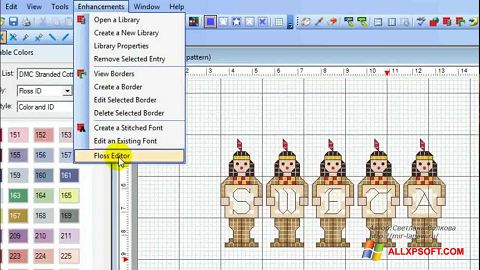Screenshot Stitch Art Easy für Windows XP