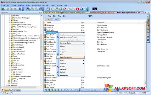 Screenshot Remote Administration Tool für Windows XP