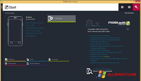 Screenshot MOBILedit! für Windows XP