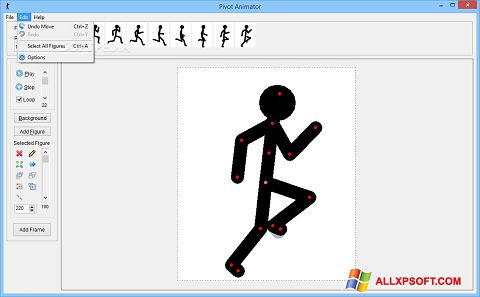 Screenshot Pivot Animator für Windows XP