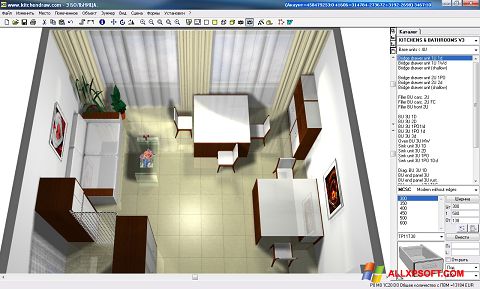 Screenshot KitchenDraw für Windows XP