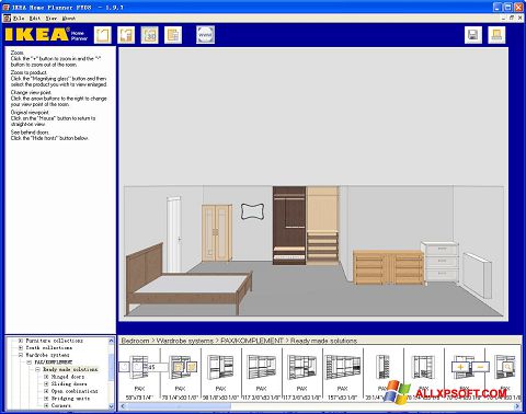 Screenshot IKEA Home Planner für Windows XP