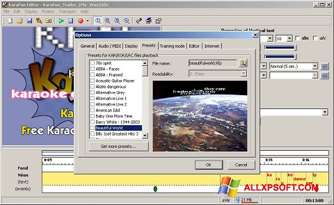 Screenshot KaraFun für Windows XP