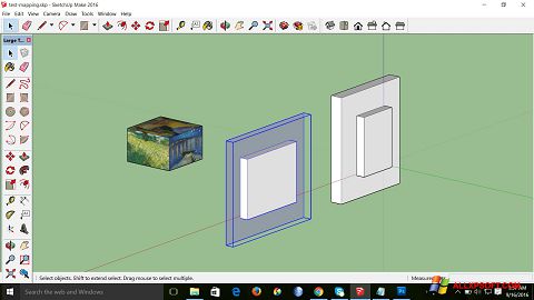 Screenshot SketchUp Make für Windows XP
