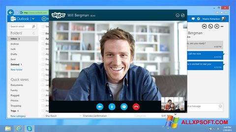 Screenshot Skype für Windows XP
