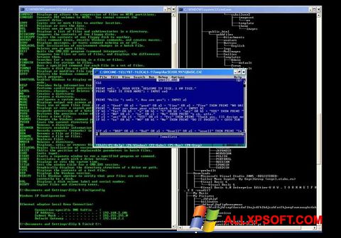 Screenshot QBasic für Windows XP