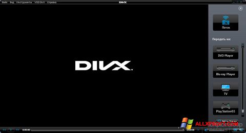 Screenshot DivX Player für Windows XP
